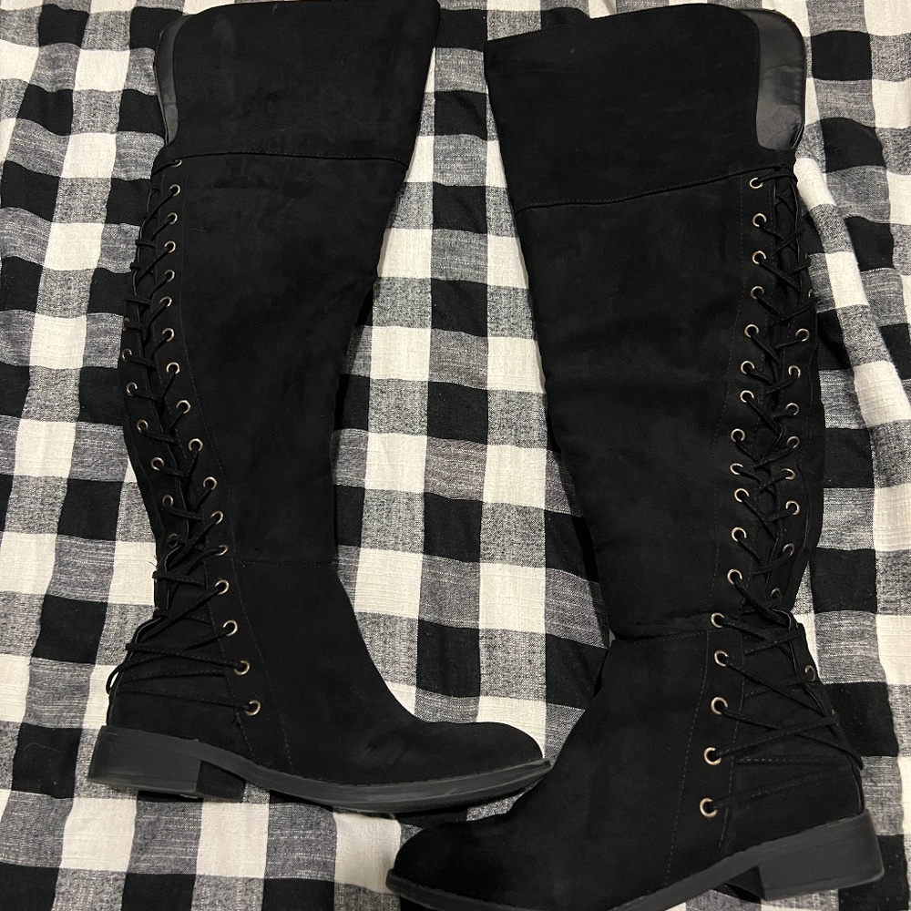 Over the knee boots
